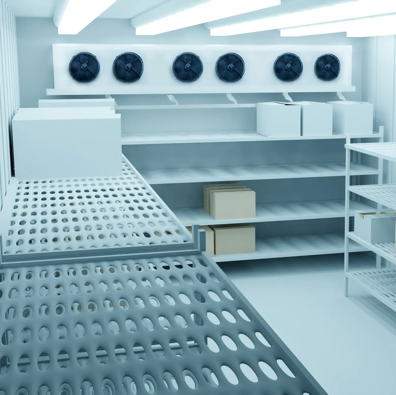 Temperature-controlled cold room